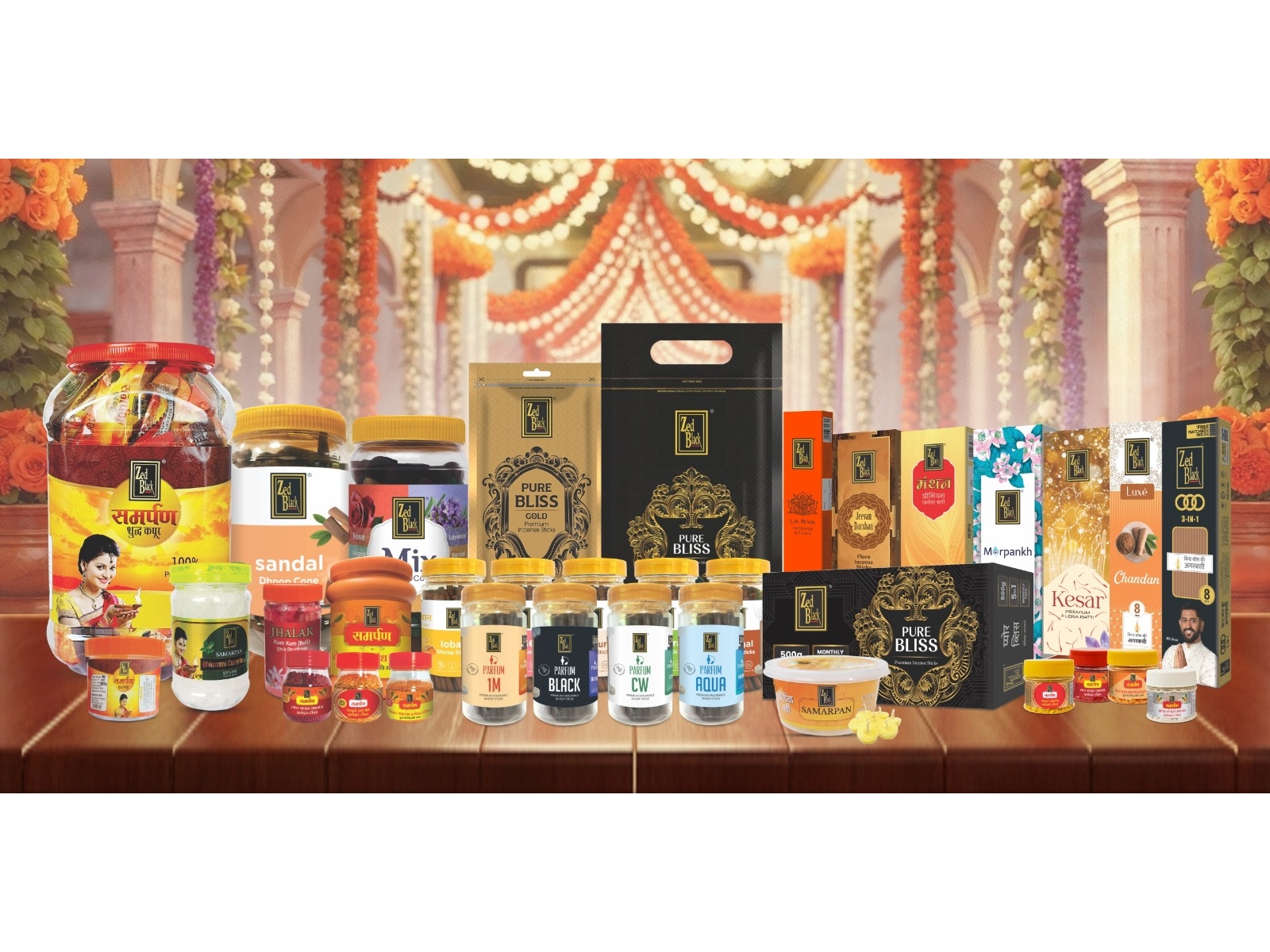 Zed Black Festive Product Series