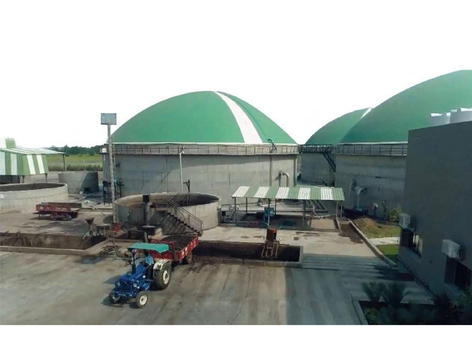 Compressed Bio Gas plant. (Source: GAIL)