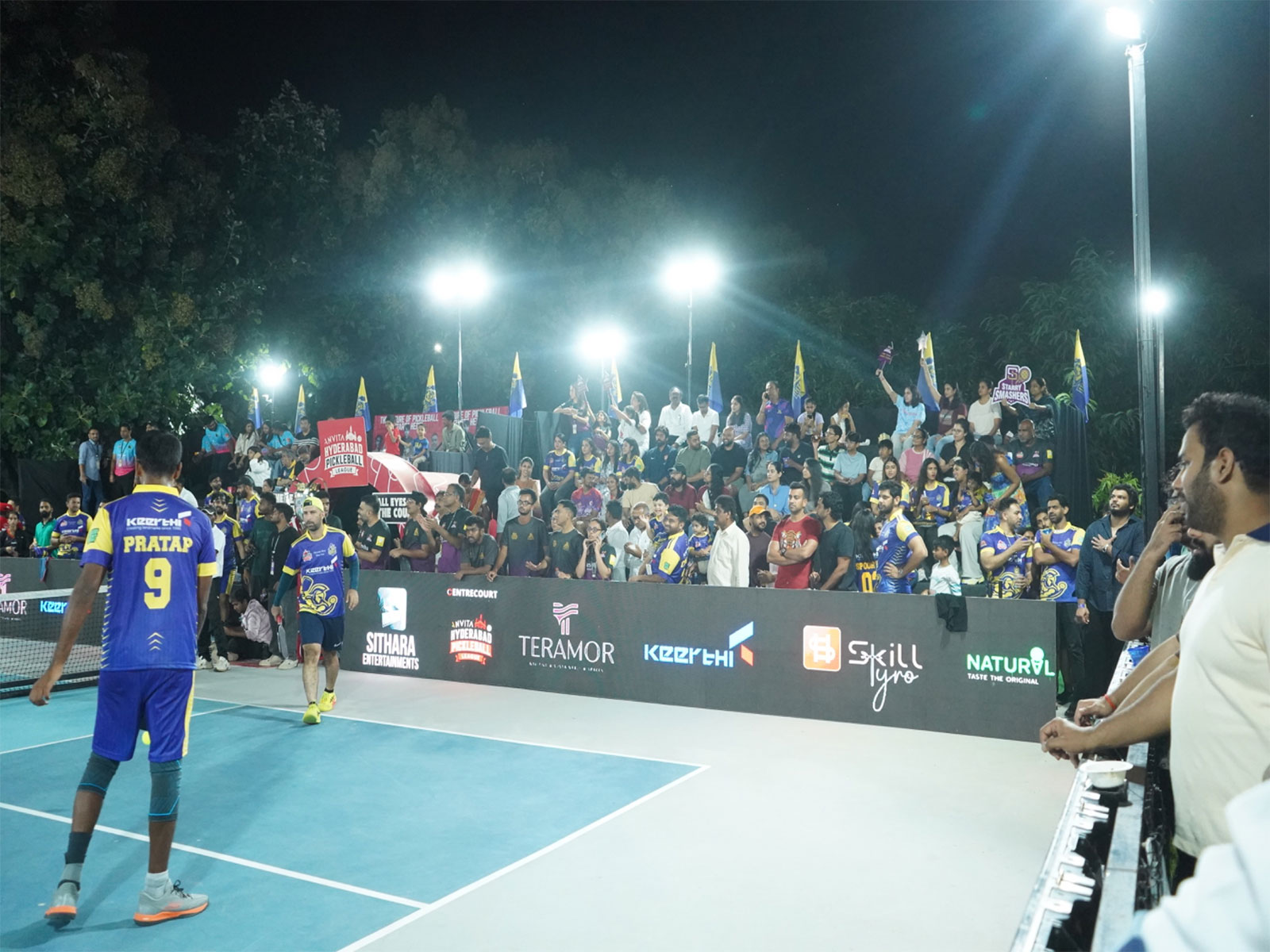 Pickleball action (Photo: HPL)