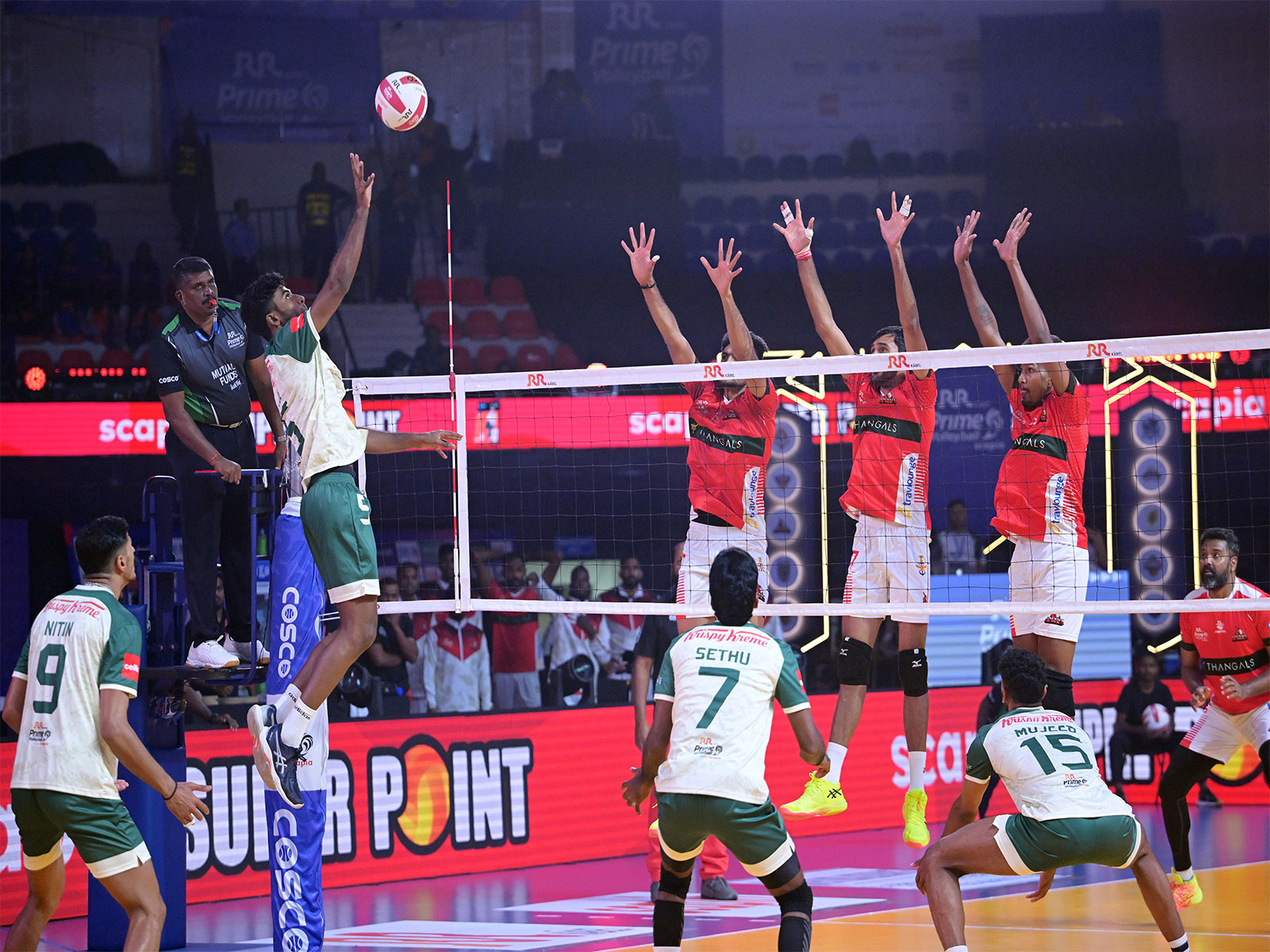 Prime Volleyball League action (Photo: Prime Volleyball League)