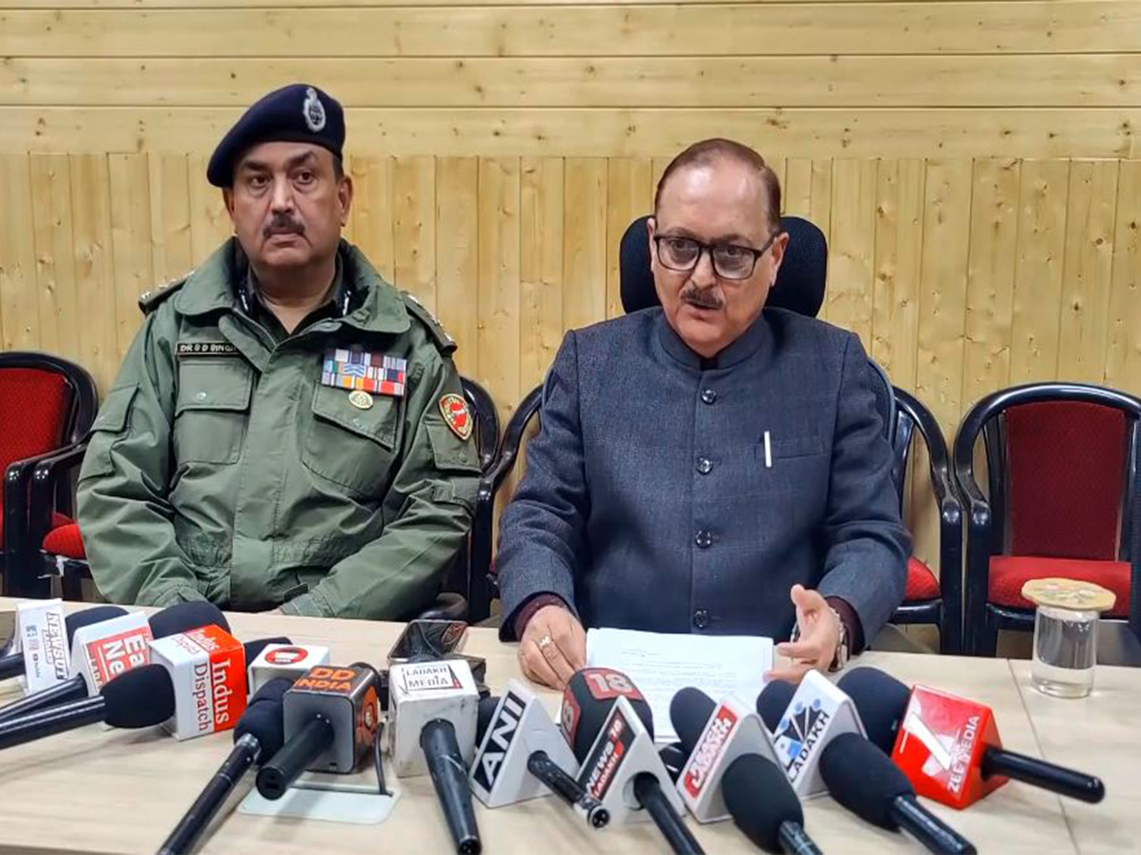 Dr. Pawan Kotwal, Chief Secretary of UT of Ladakh (Photo/ANI)