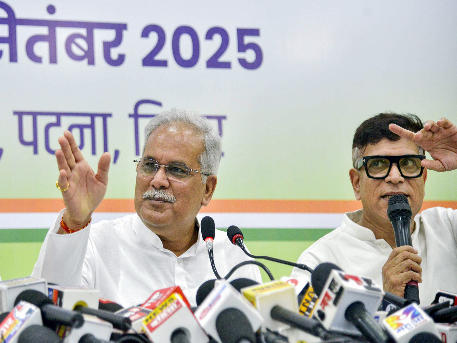 Senior Congress leader and former Chief Minister of Chhattisgarh Bhupesh Baghel (FilePhoto/ANI)