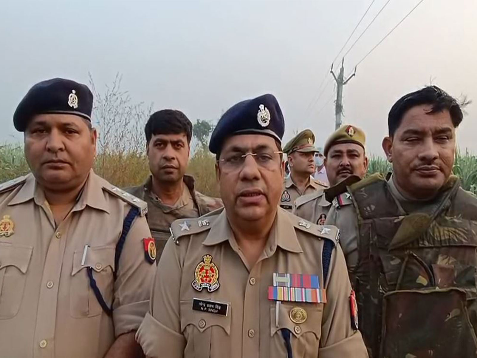 Narendra Pratap Singh, Shamli SP (Photo/ANI)