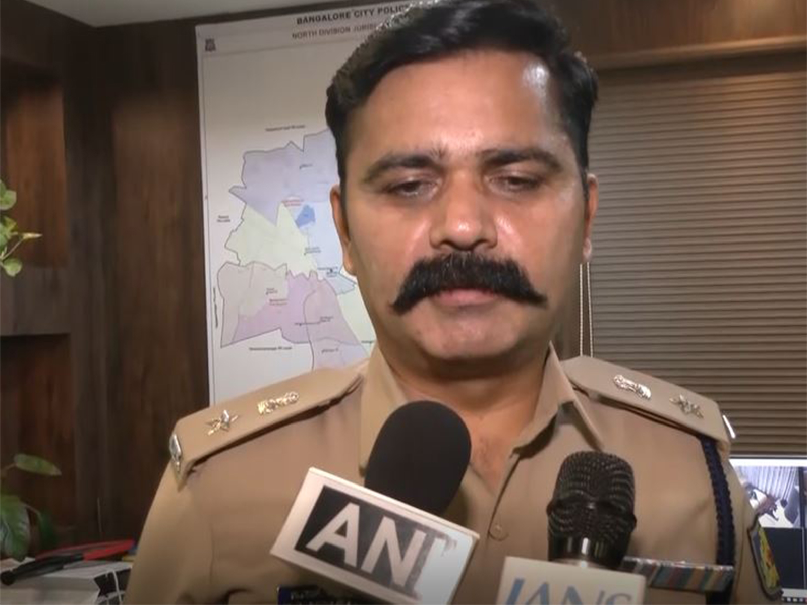 North Bengaluru DCP Bs Nemagouda. (Photo/ANI)