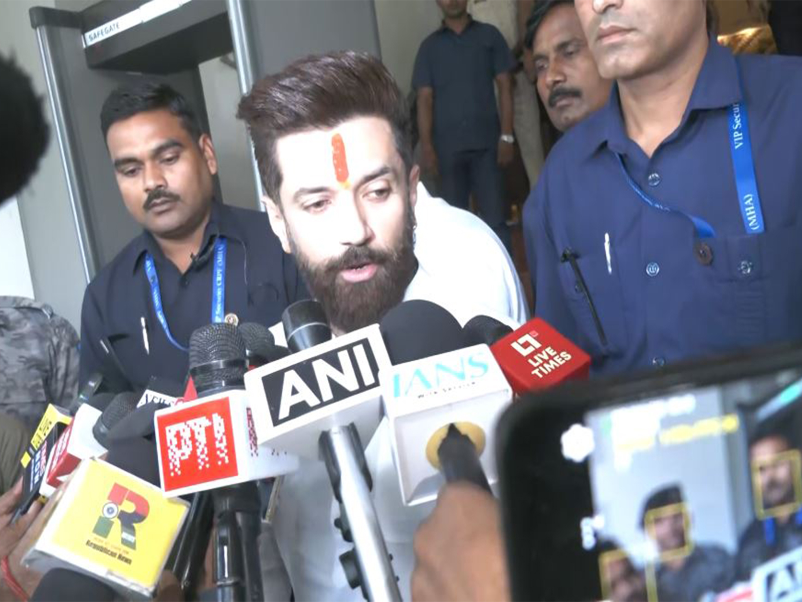 Union Minister Chirag Paswan (Photo/ANI) Union Minister Chirag Paswan (Photo/ANI)