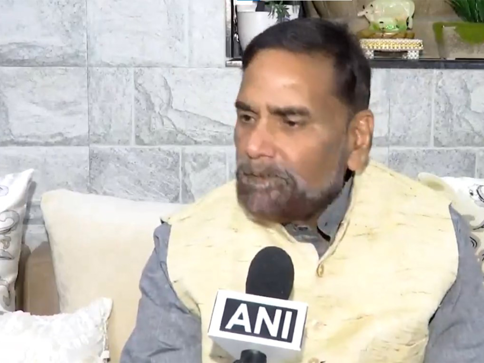 Janata Dal (United) leader Rajiv Ranjan Prasad (Photo/ANI)