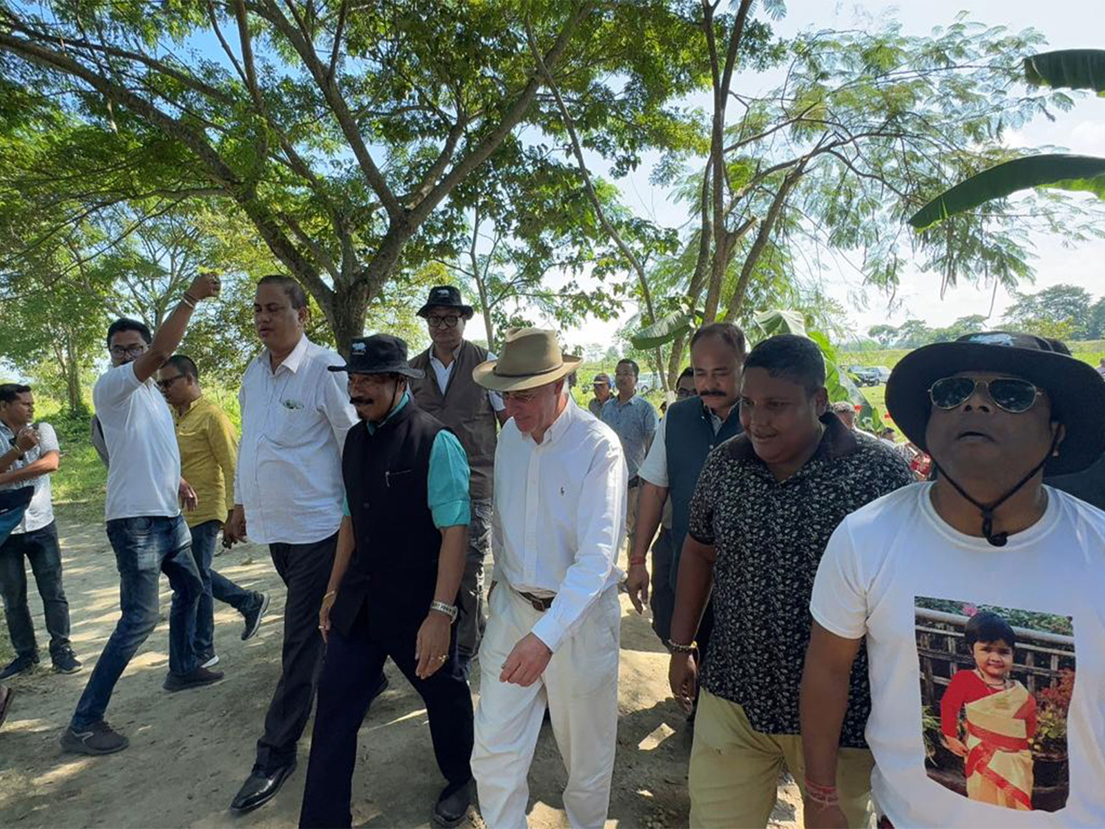 Visuals from the Kaziranga National Park. (Photo/ANI)