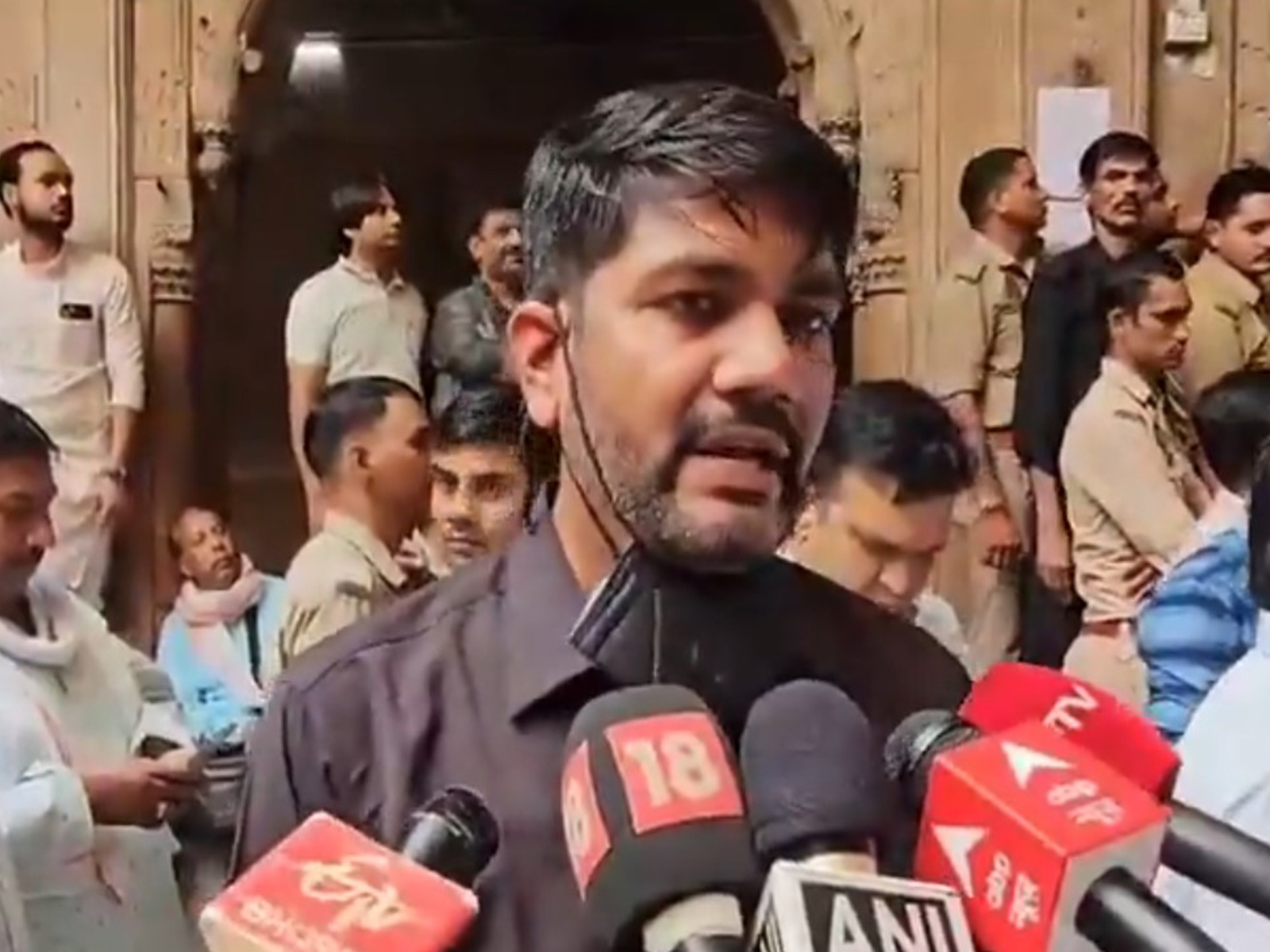 ADM Mathura Pankaj Kumar Verma (Photo: ANI)