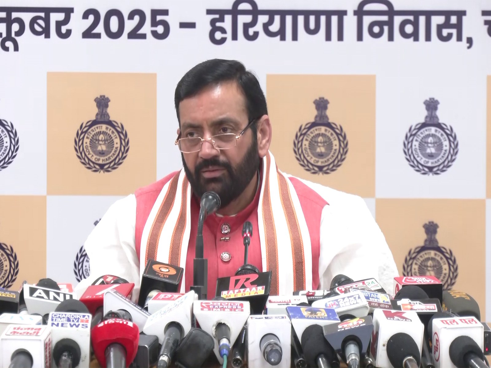 Haryana Chief Minister Nayab Singh Saini (File photo/ANI)