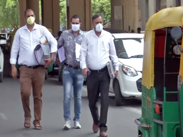 Visuals outside from Karkardooma Court (File Photo/ANI) Visuals outside from Karkardooma Court (File Photo/ANI)