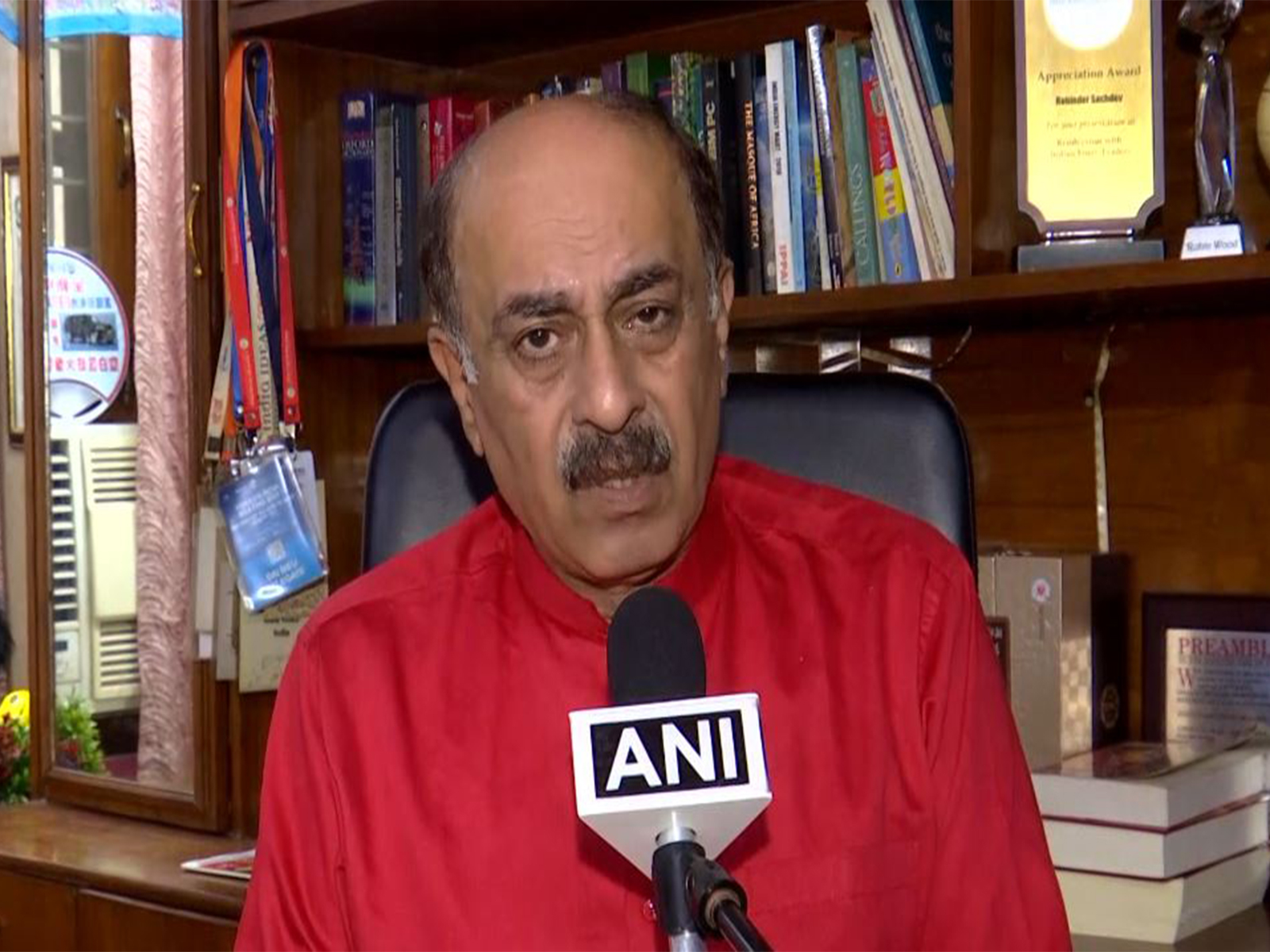 Foreign affairs expert Robinder Sachdev (Photo/ANI)