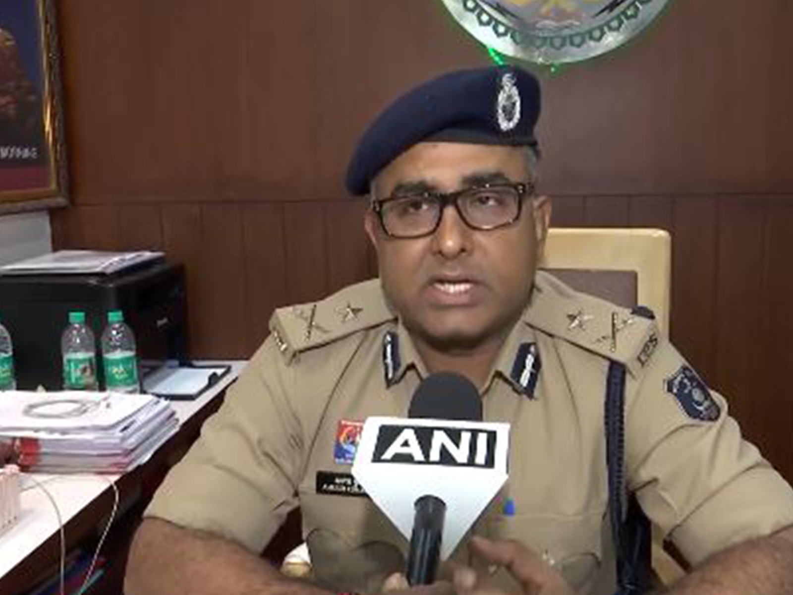 Chattishgarh Police Inspector General (IG) Amresh Mishra (Photo/ANI)