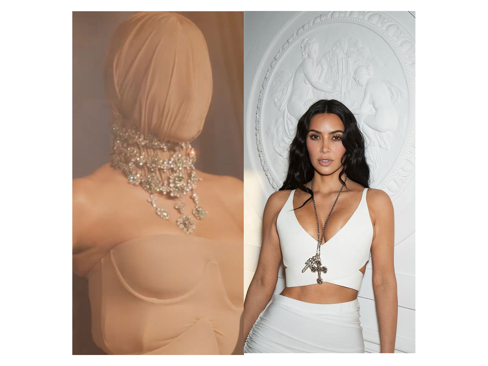 Kim Kardashian (Image source: Instagram/ @academymuseum, @kimkardashian)