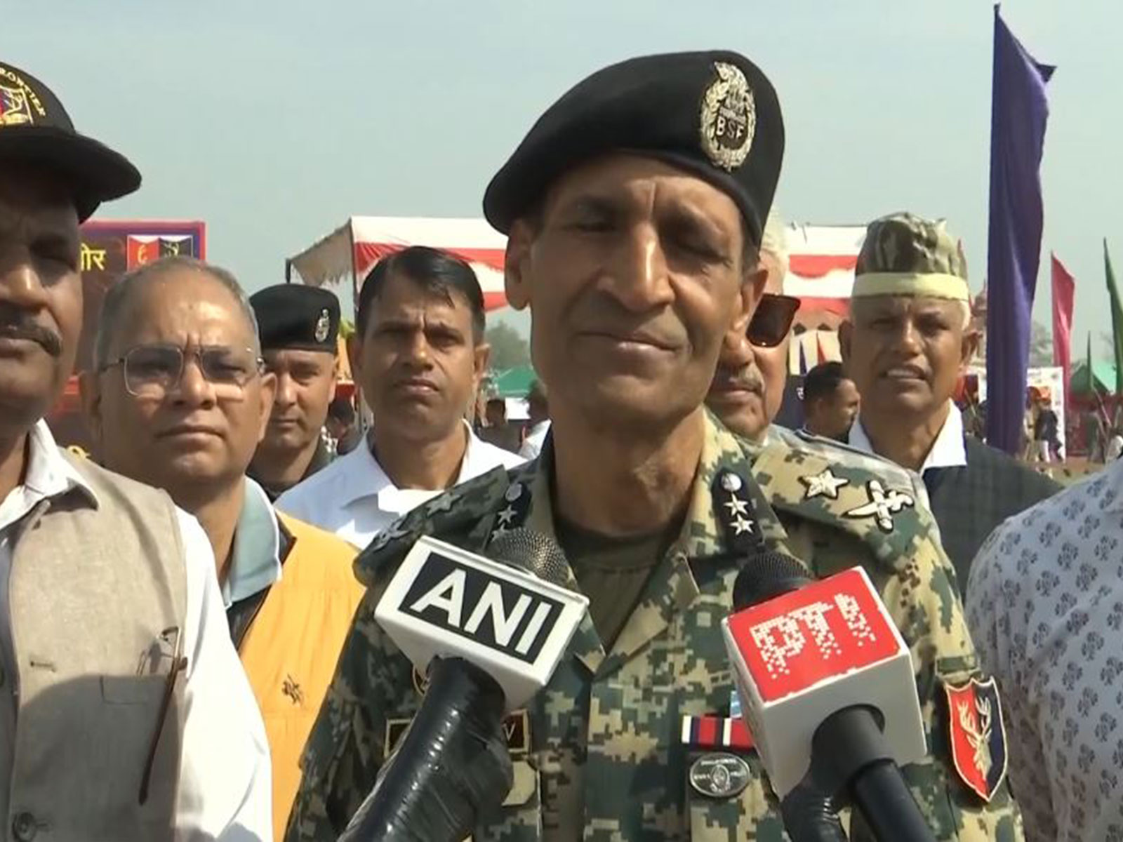 IG BSF of Kashmir Frontier, Ashok Yadav (Photo/ANI)