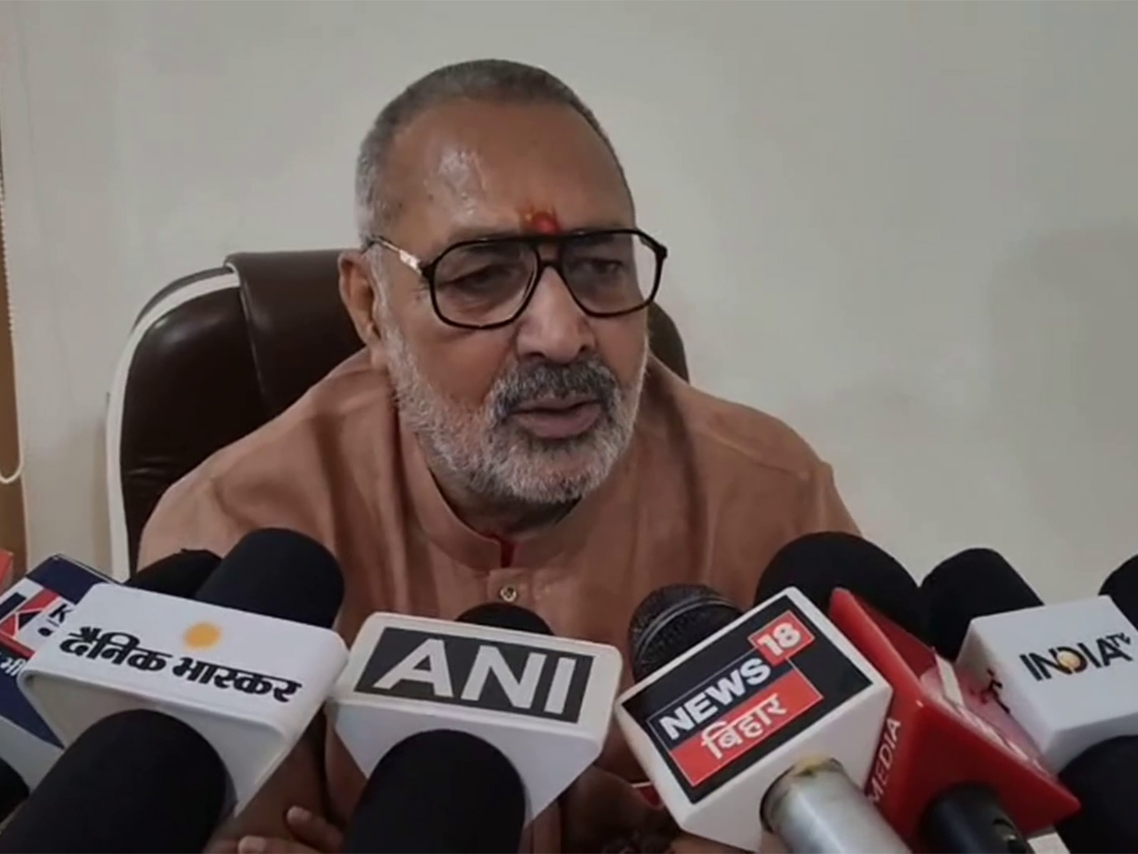 Union Minister Giriraj Singh (Photo/ANI)