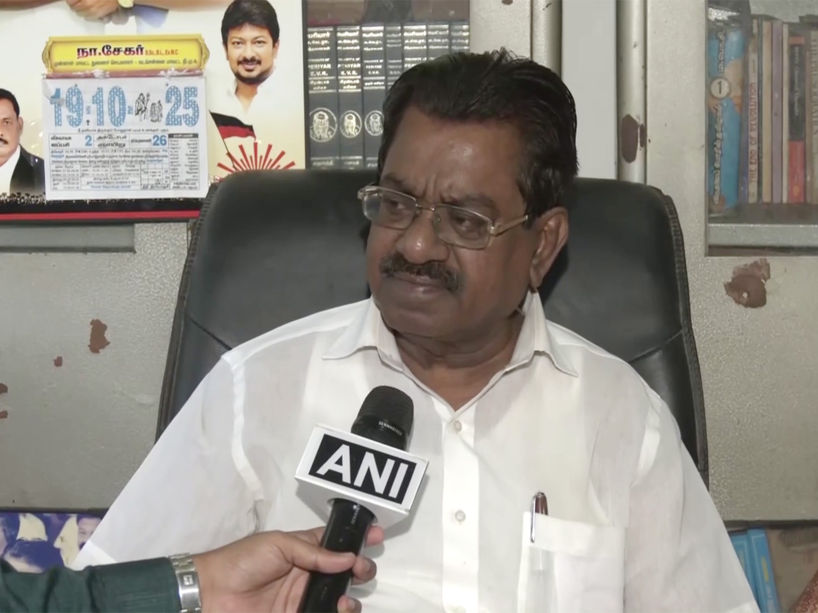 DMK spokesperson TKS Elangovan (Photo/ANI)