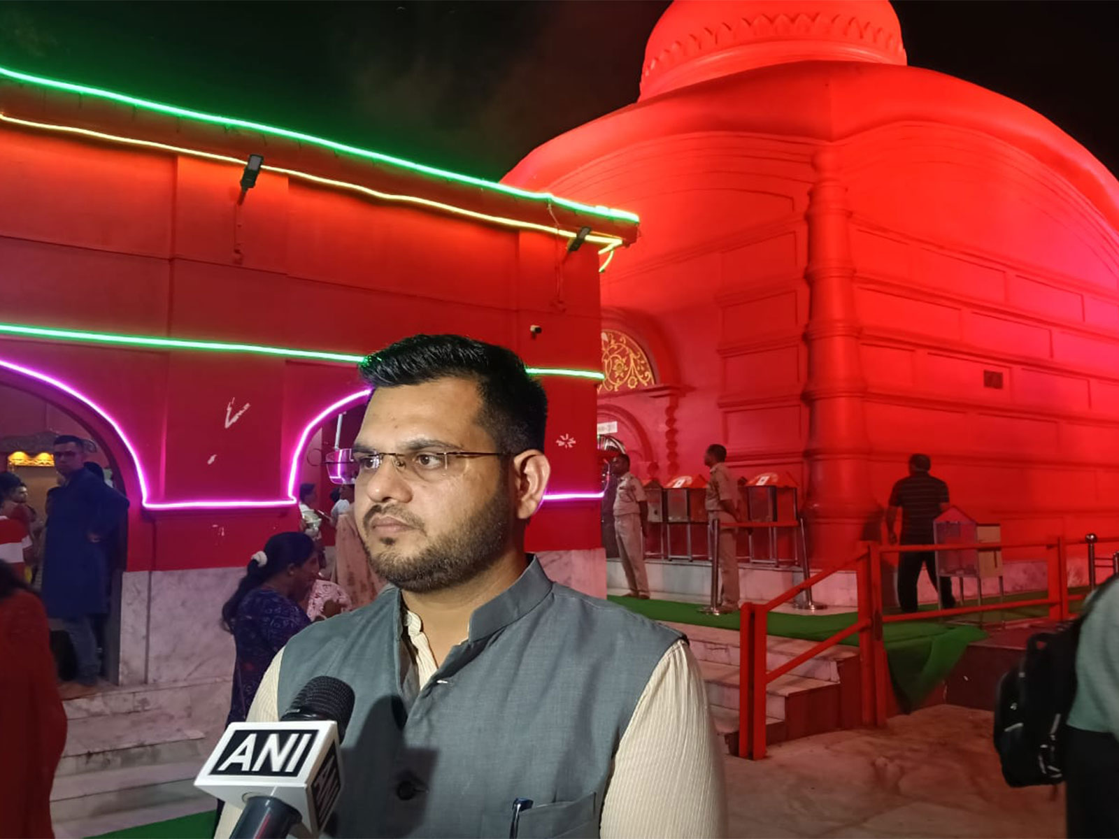 DM & Collector of Gomati District, IAS Rinku Lather (Photo/ANI)