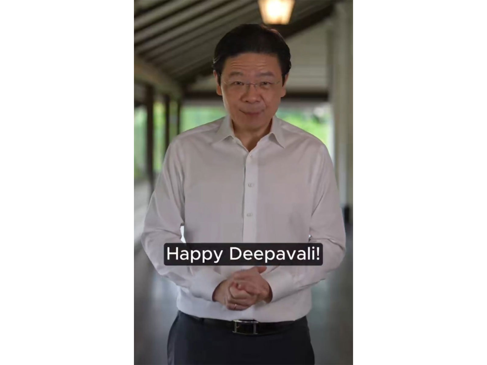 Singapore PM Wong greets citizens with a ‘bright and meaningful’ Deepavali message (Image Source: X/@LawrenceWongST)