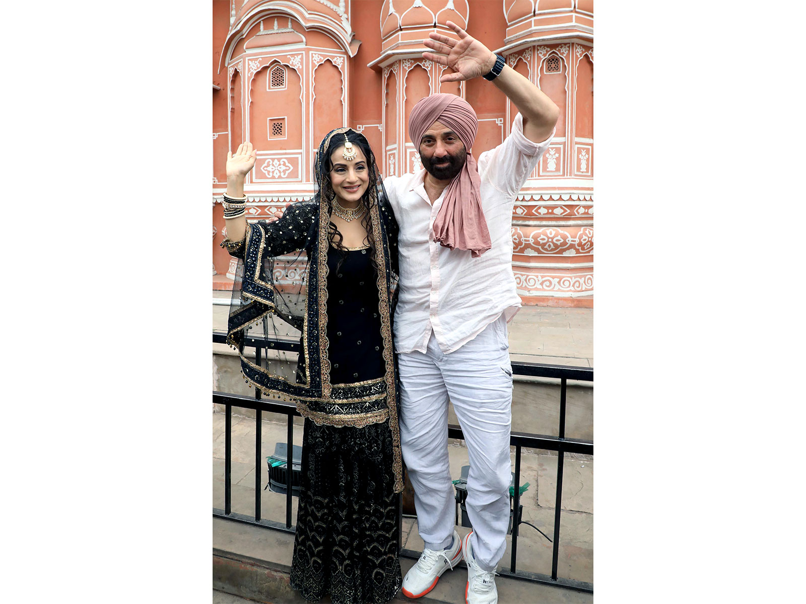 Ameesha Patel, Sunny Deol (File photo: ANI)