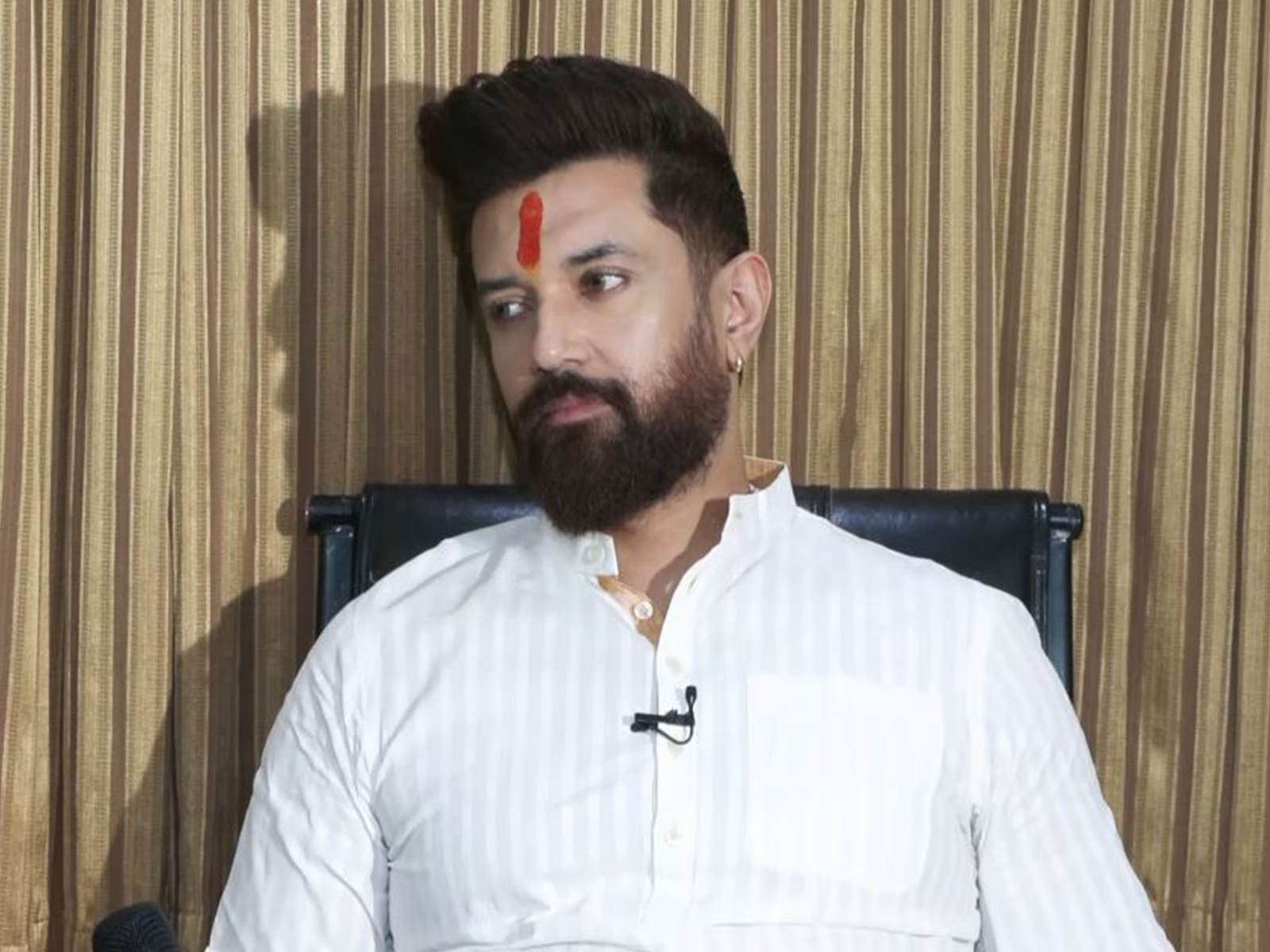 Union Minister and LJP (RV) chief Chirag Paswan (Photo/ANI)