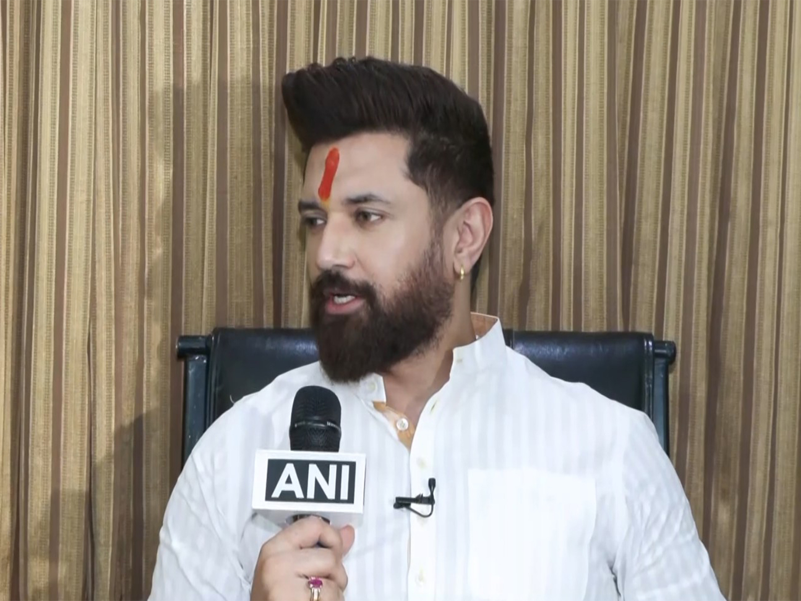 Lok Janshakti Party (Ram Vilas) president, and Union Minister Chirag Paswan (Photo/ANI) Lok Janshakti Party (Ram Vilas) president, and Union Minister Chirag Paswan (Photo/ANI)