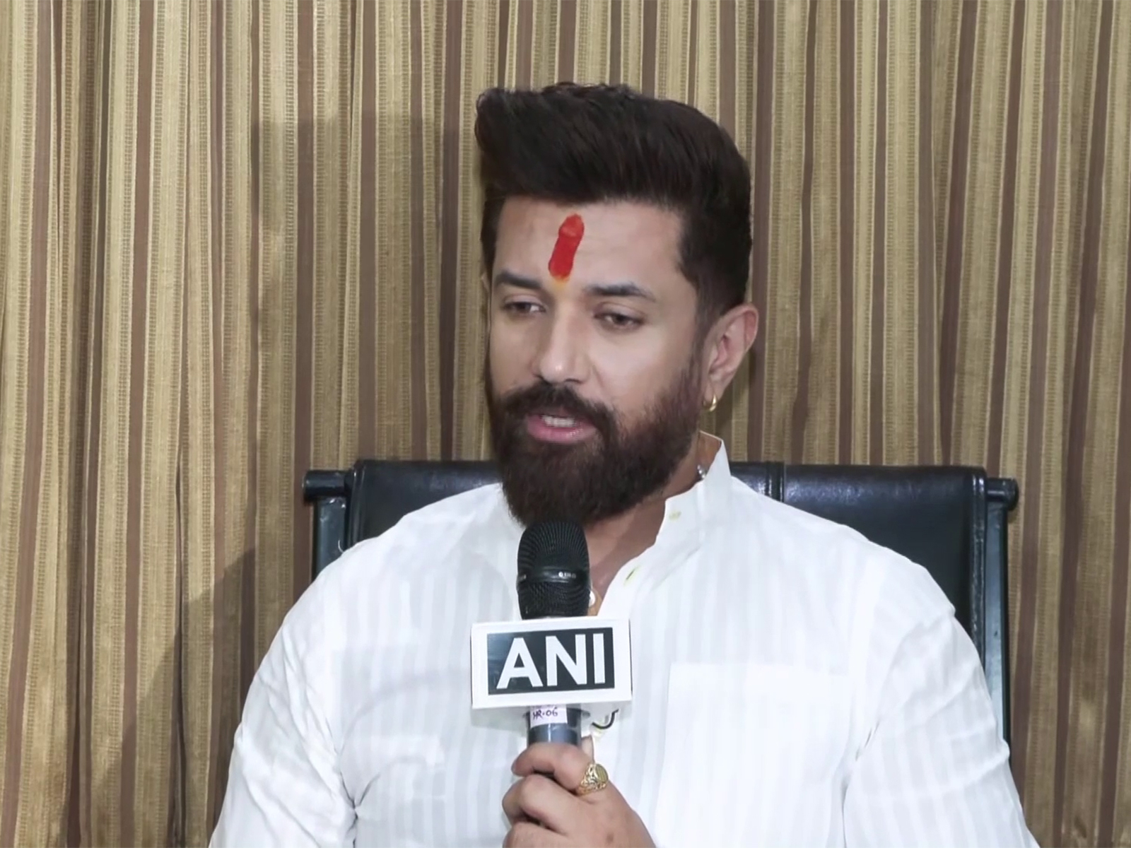 Union Minister Chirag Paswan. (Photo/ANI)