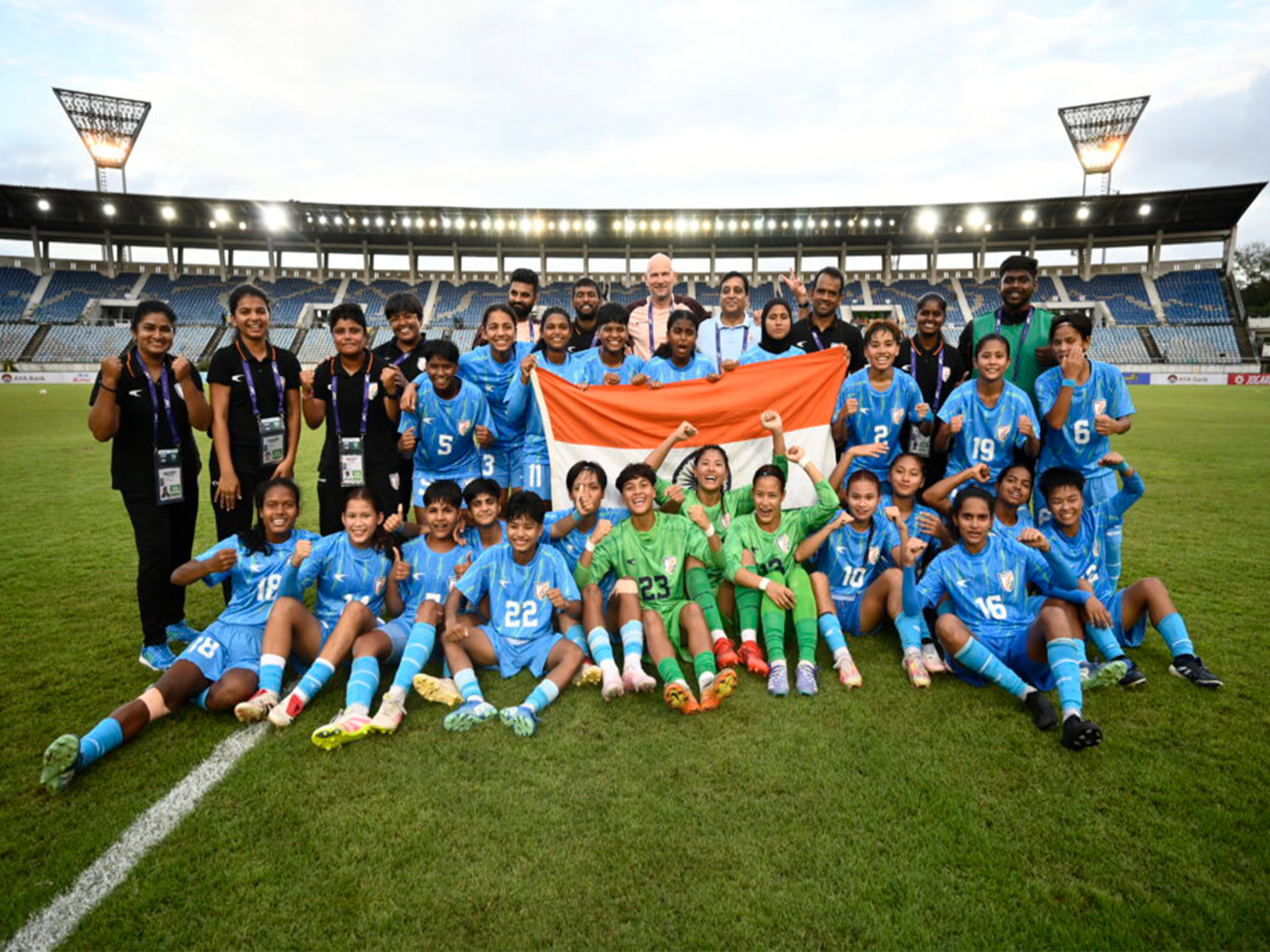 Indian Wpomen's Football Team (Phopto: AIFF)