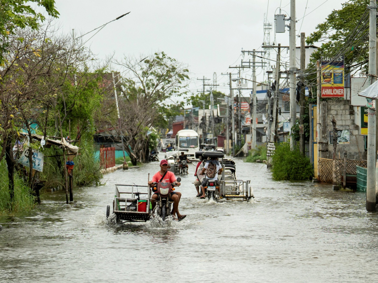 File photo following heavy rains after Super Typhoon Ragasa, in Philippines, September 23, 2025. (Photo/Reuters)