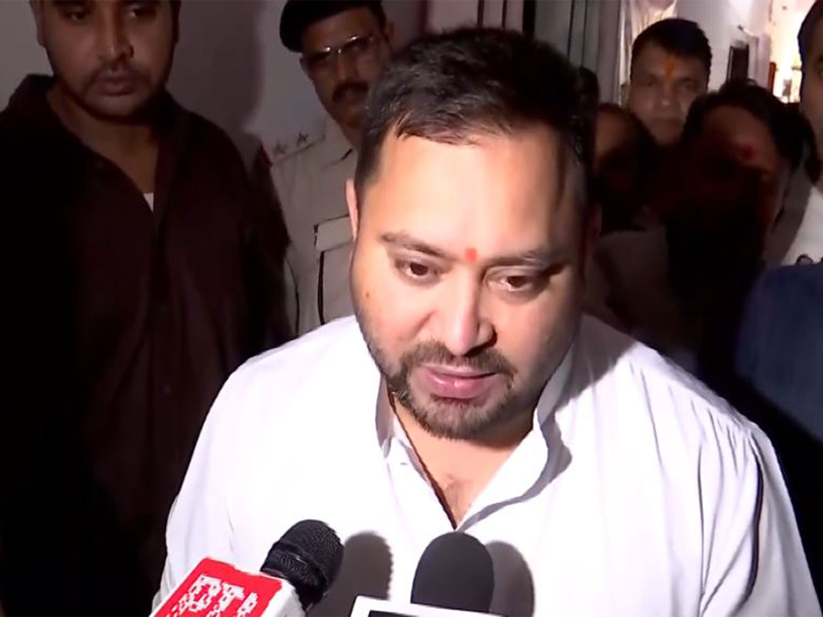 Rashtriya Janata Dal (RJD) leader Tejashwi Yadav (File Photo/ANI)