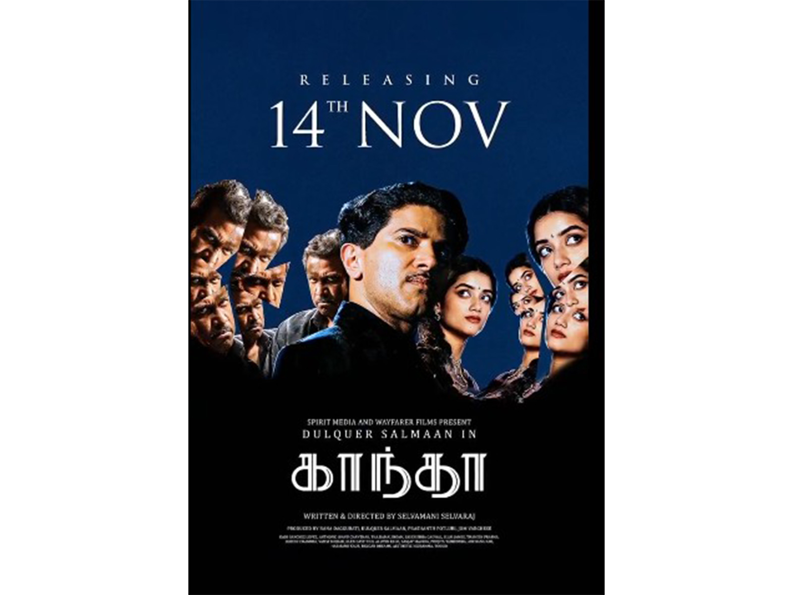 Kaantha poster (Photo/X/@DQsWayfarerFilm)