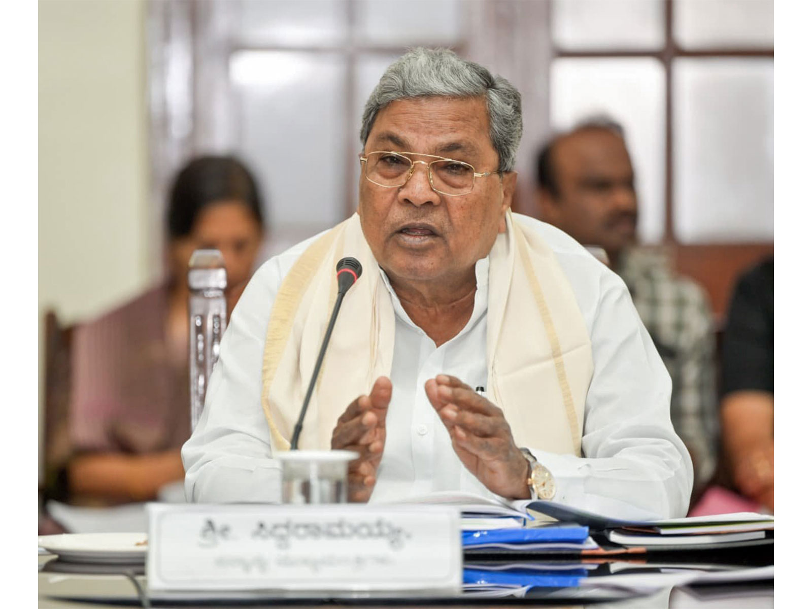 Karnataka Chief Minister Siddaramaiah (FIle Photo/ANI)