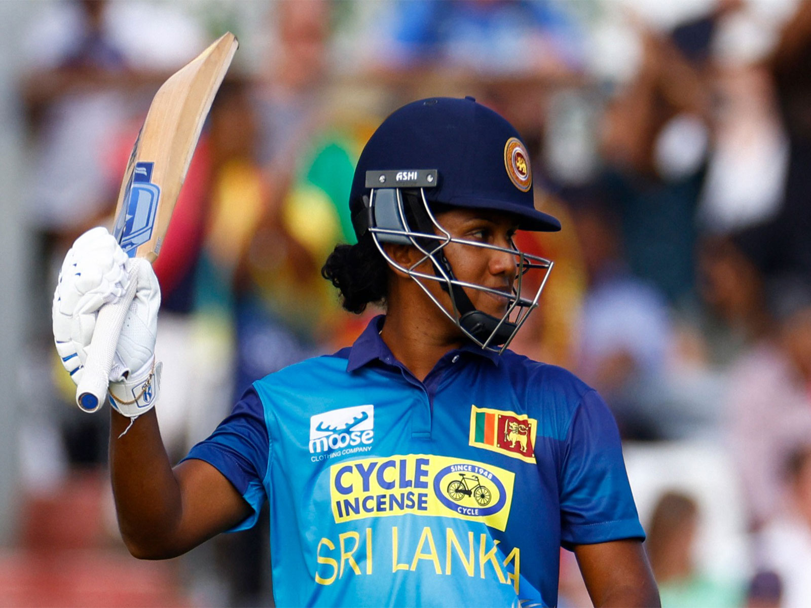 Sri Lanka captain Chamari Athapaththu (Photo: Reuters)