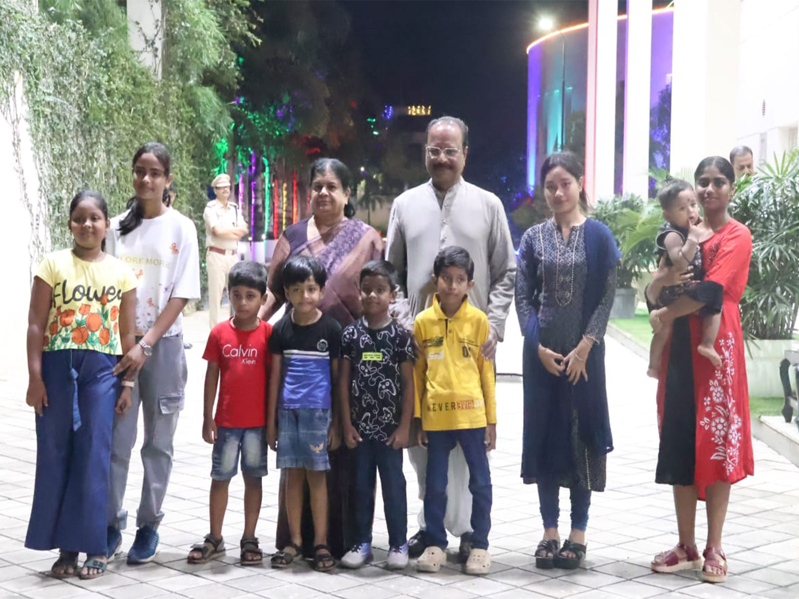 Governor Indra Sena Reddy Nallu Celebrates Diwali with children at Raj Bhavan, Agartala (Photo/Raj Bhawan)