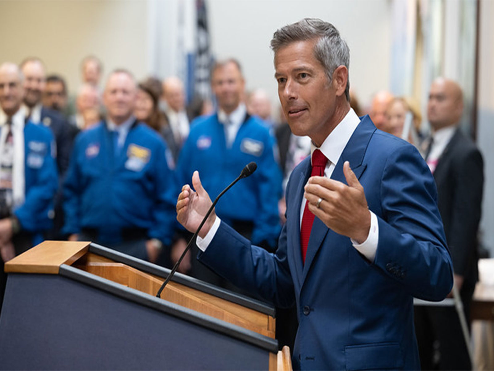 Acting Administrator Sean Duffy of the National Aeronautics and Space Administration (NASA) (Photo/X@SecDuffyNASA)