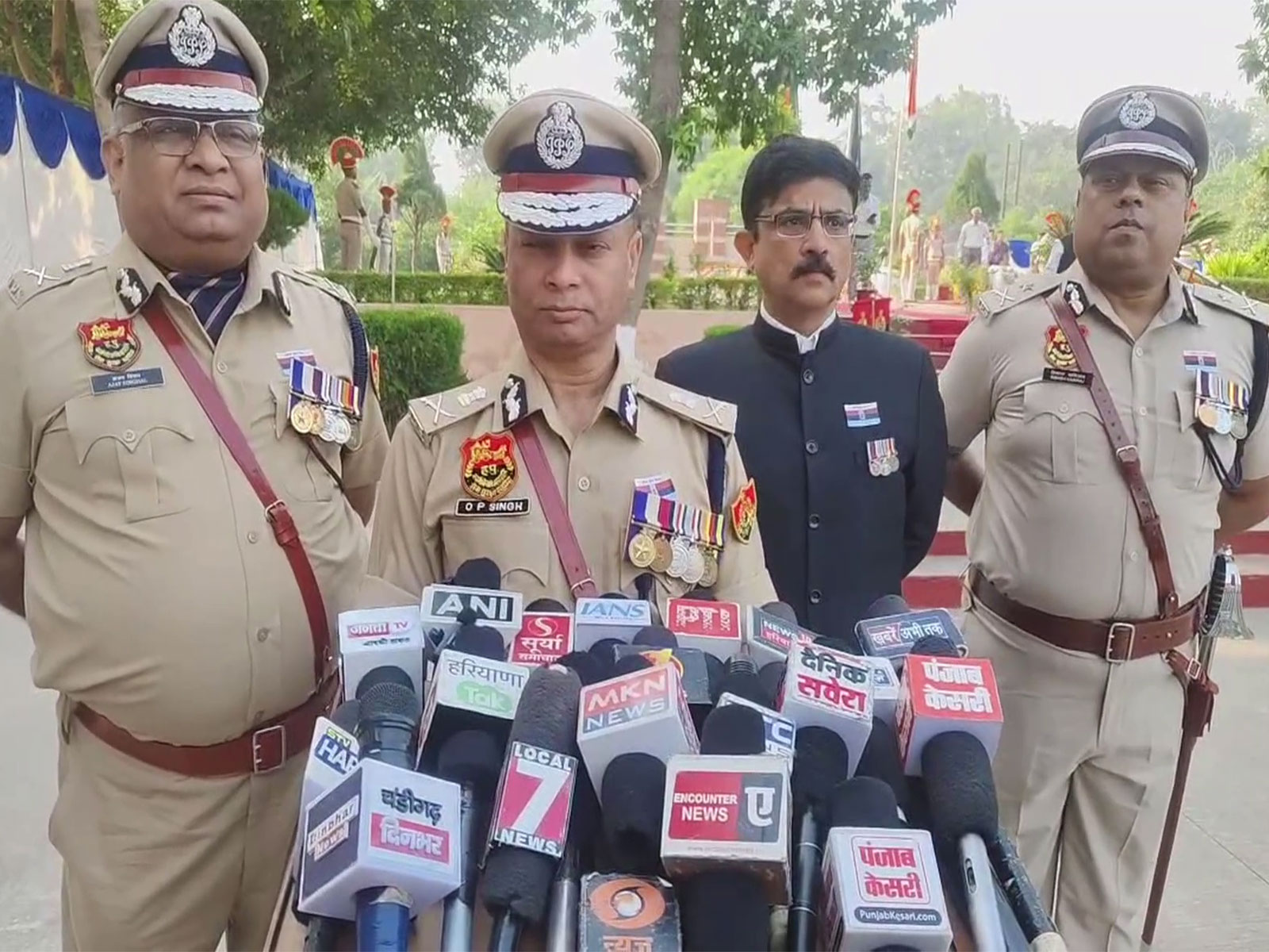 Haryana DGP OP Singh (Photo/ANI)