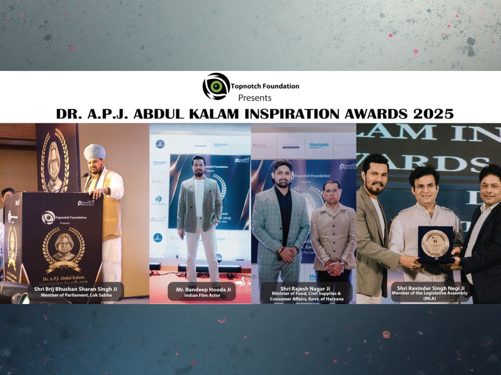 Topnotch Foundation Acknowledged and Felicitated the Winners of the Dr. A.P.J. Abdul Kalam Inspiration Awards 2025
