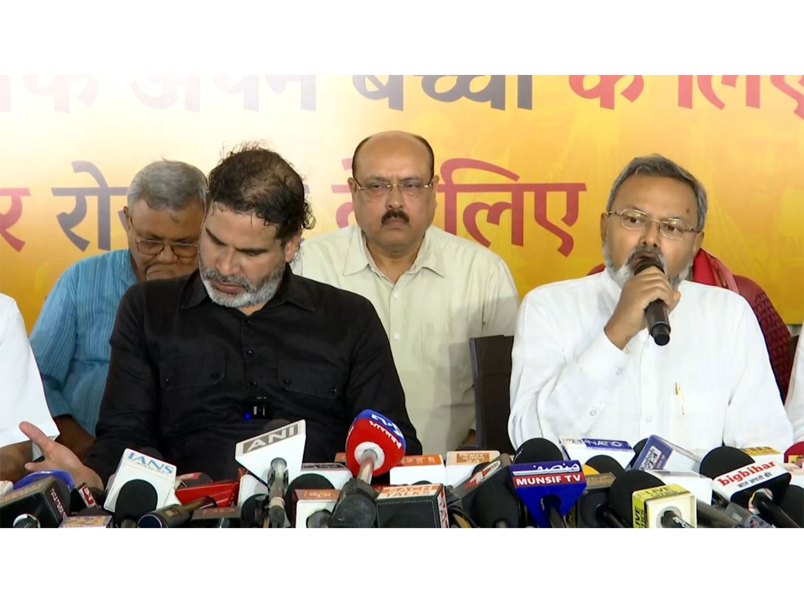 Jan Suraaj founder Prashant Kishor  (photo; ANI)