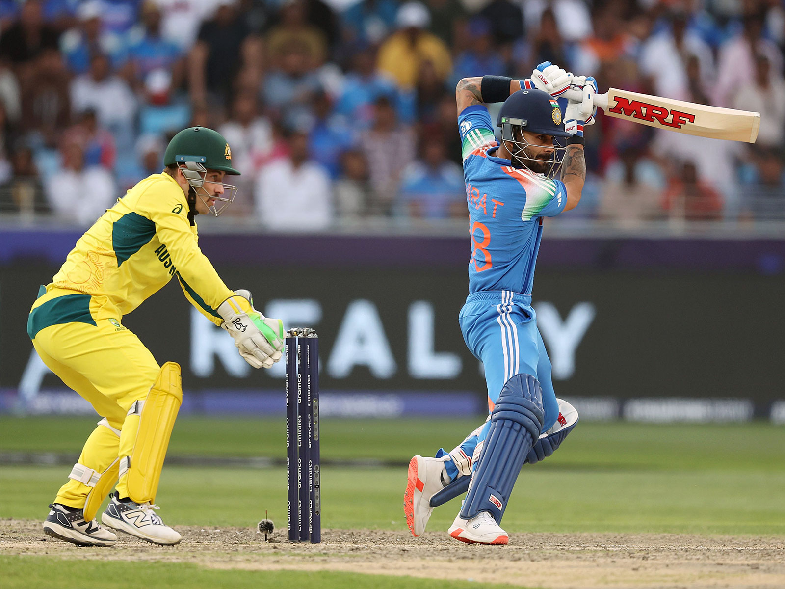 Virat Kohli in action. (Photo: ANI)