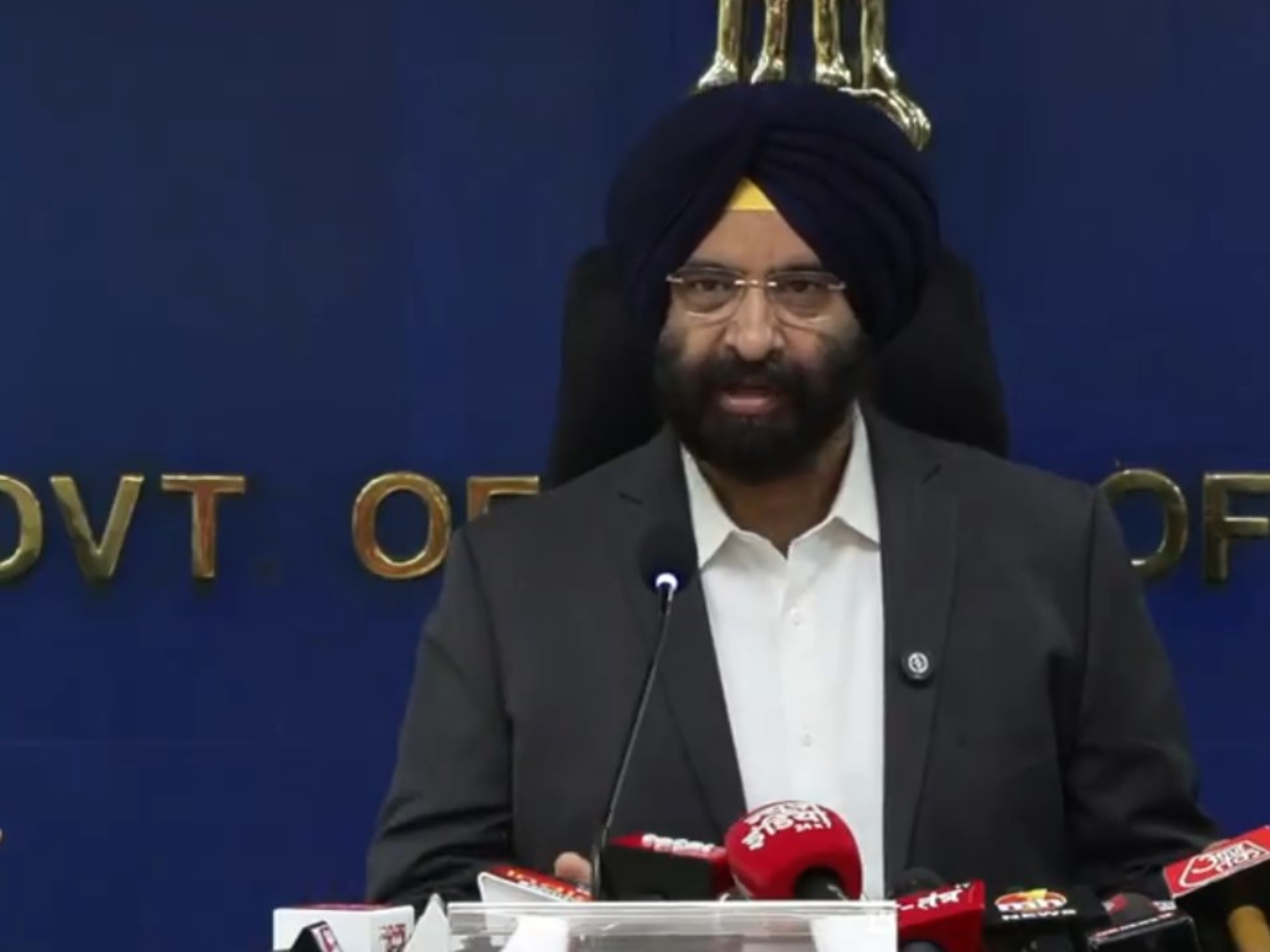 Delhi Environment Minister Manjinder Singh Sirsa (Photo/ANI)