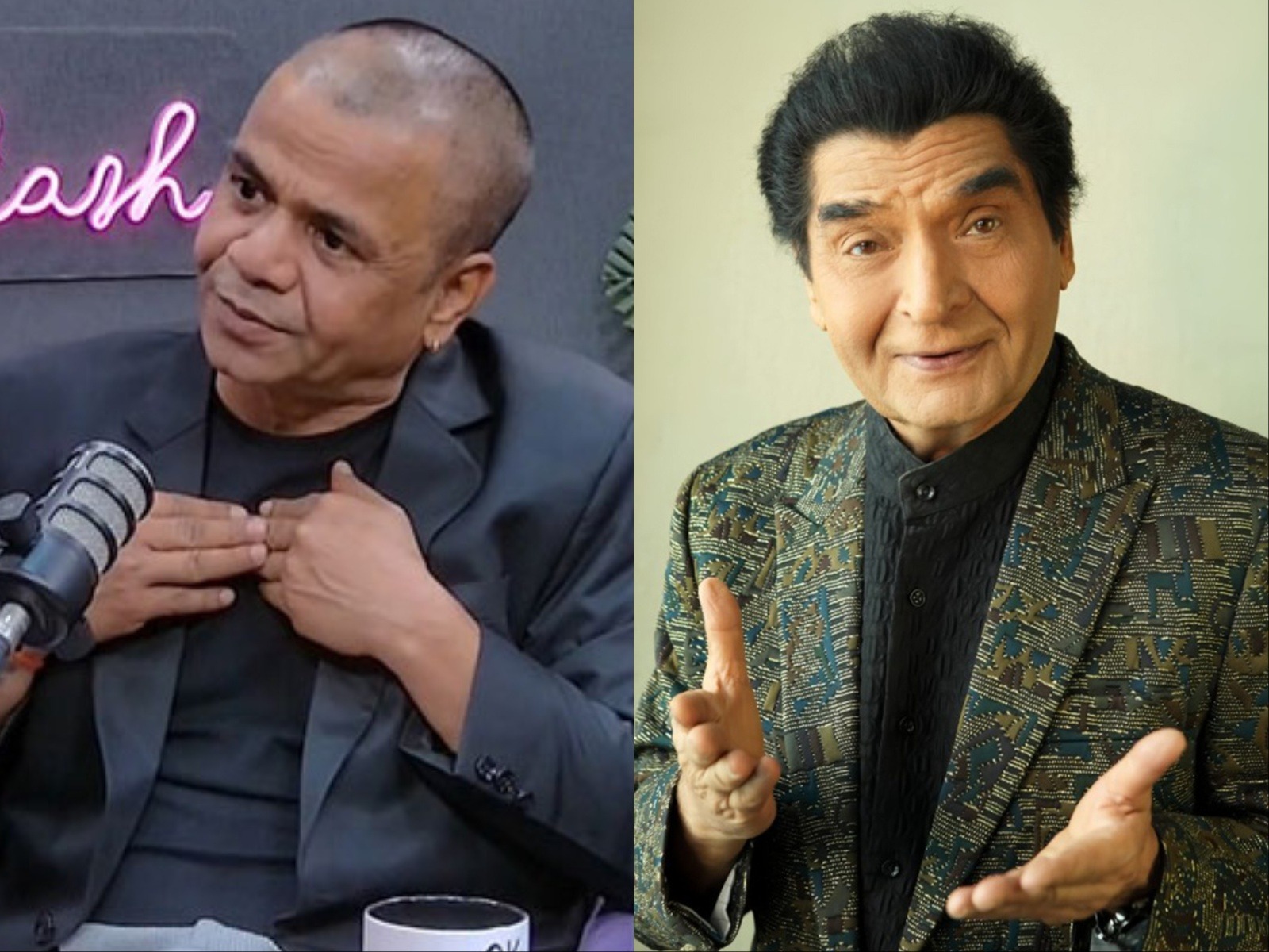 Rajpal Yadav (Photo/ANI), Late Actor comedian Asrani (Photo/instagram/@asraniofficial)
