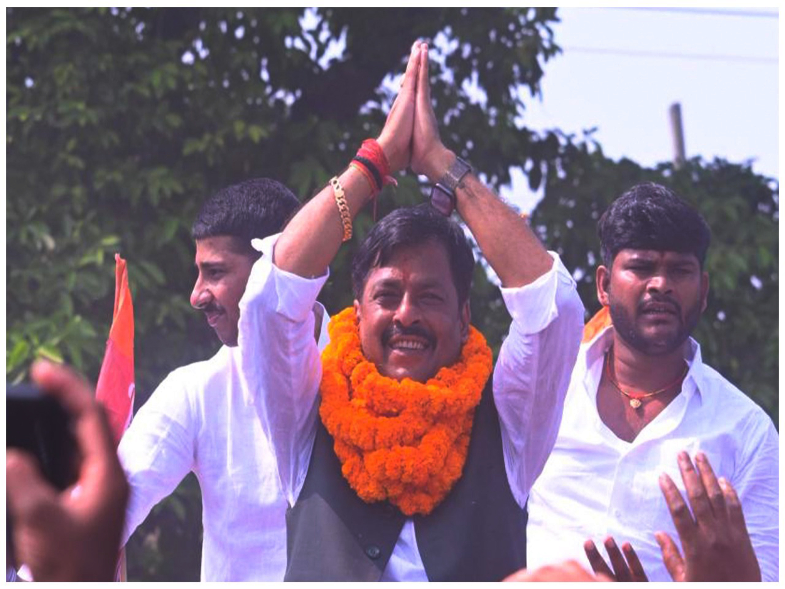 VIP candidate from Gopalpur, Prem Sagar (Photo: @sonofmallah/X)