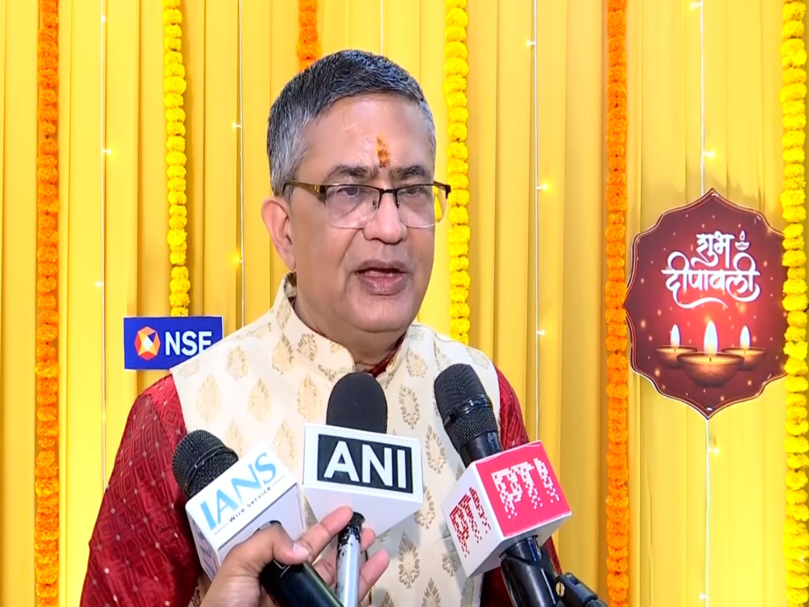 Ashish Chauhan, CEO of the National Stock Exchange (NSE) (Photo/ANI)