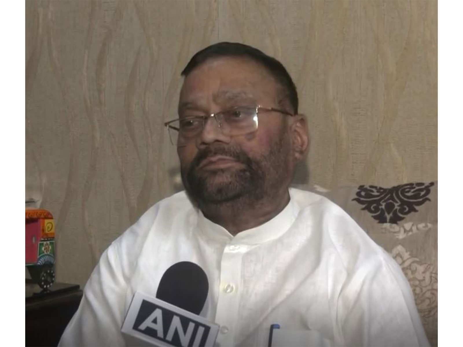 Rashtriya Shoshit Samaj Party president Swami Prasad Maurya (Photo/ANI)