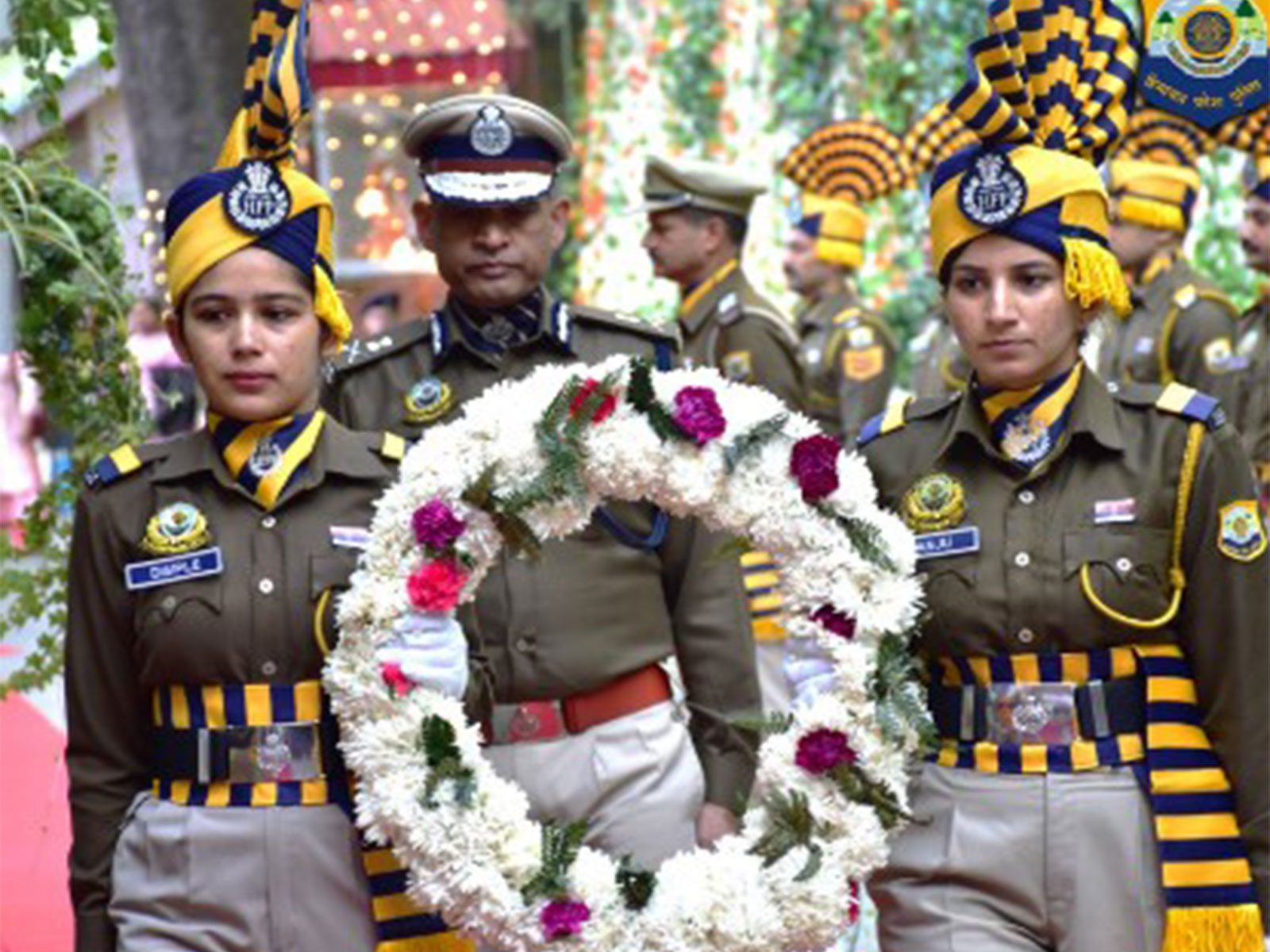 Himachal DGP Ashok Tiwari at police commemoration day (Photo: @himachalpolice/X)