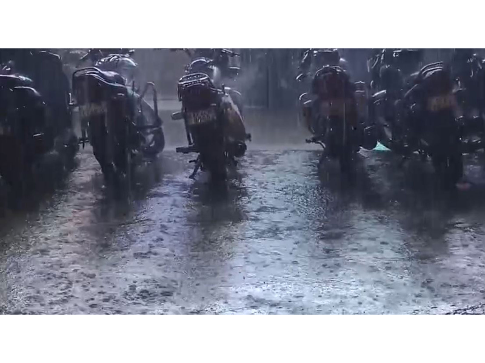 Andhra Pradesh's Nellore witnessed heavy rain on Tuesday. (Photo/ANI)