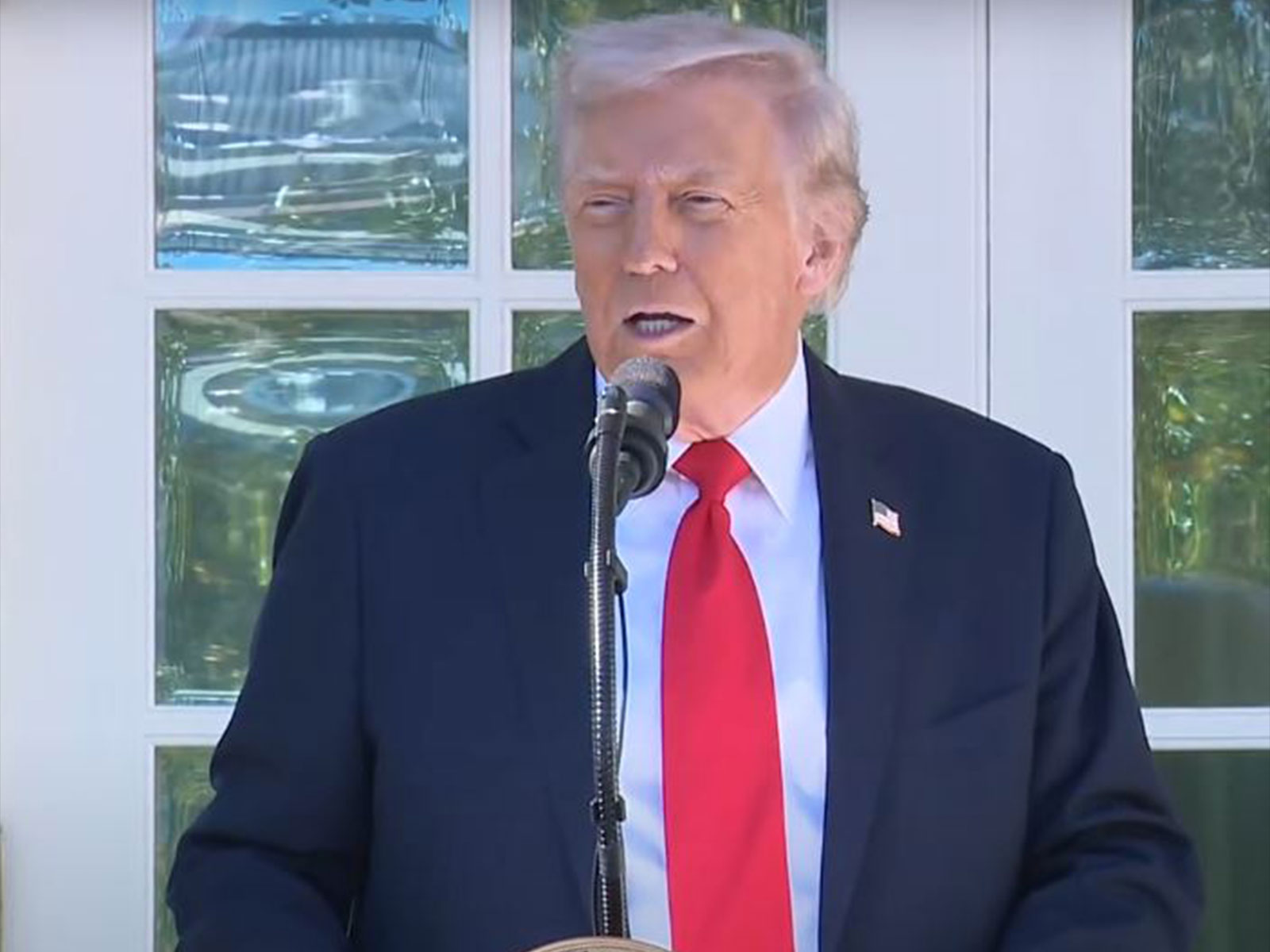 US President Donald Trump (Photo/WhiteHouseYoutube)