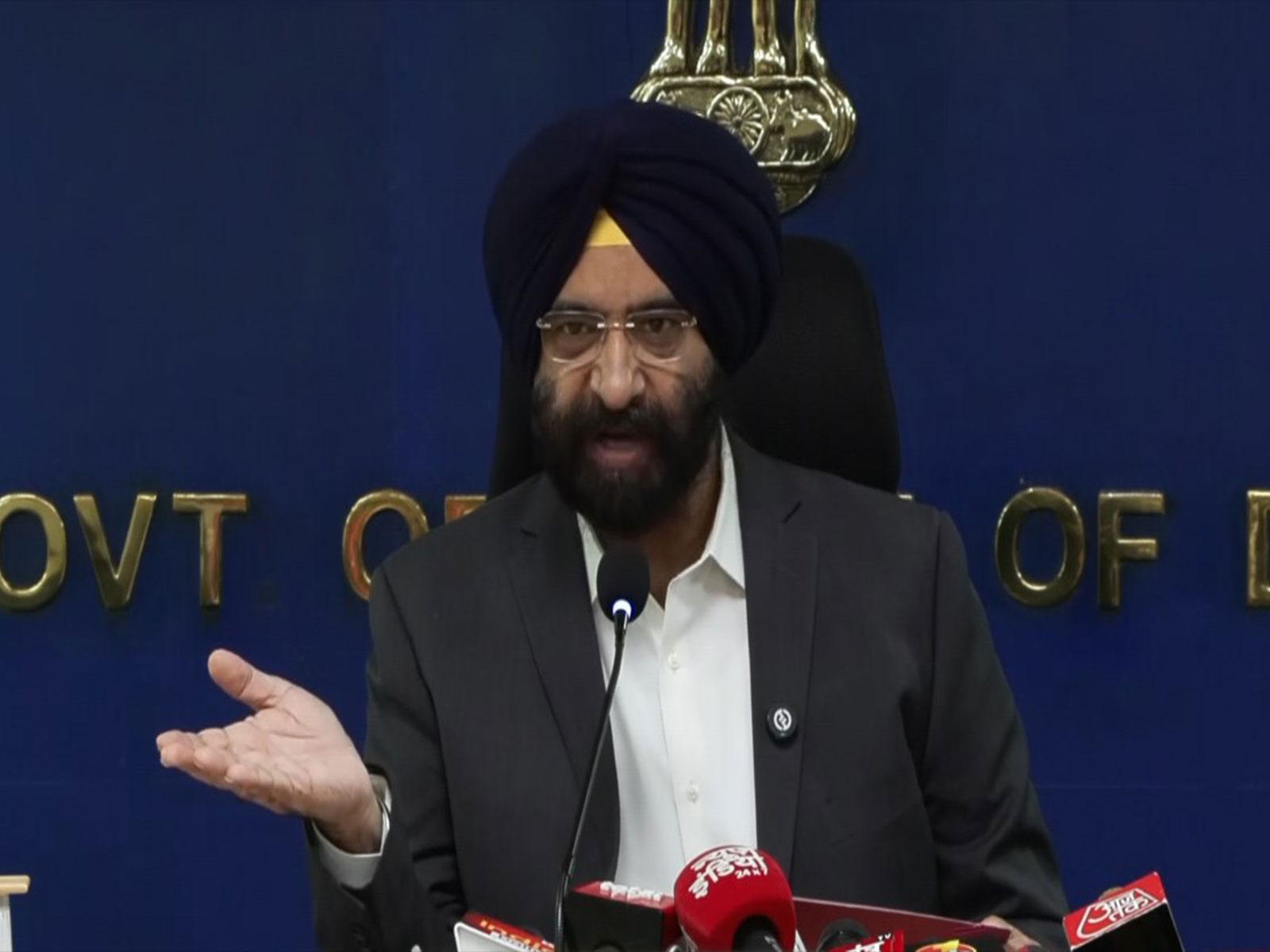 Delhi Minister Manjinder Singh Sirsa (Photo/ANI) Delhi Minister Manjinder Singh Sirsa (Photo/ANI)