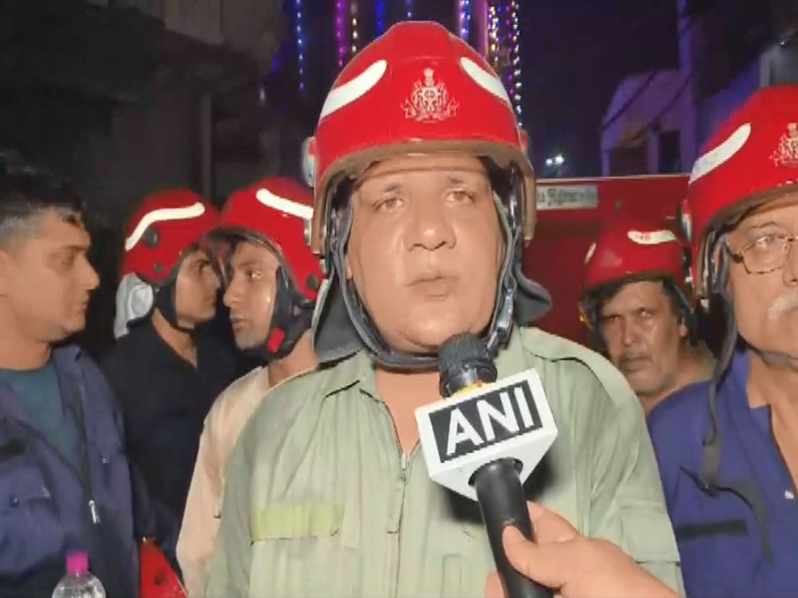 Fire Station Officer Vinay Kumar (Photo/ANI)