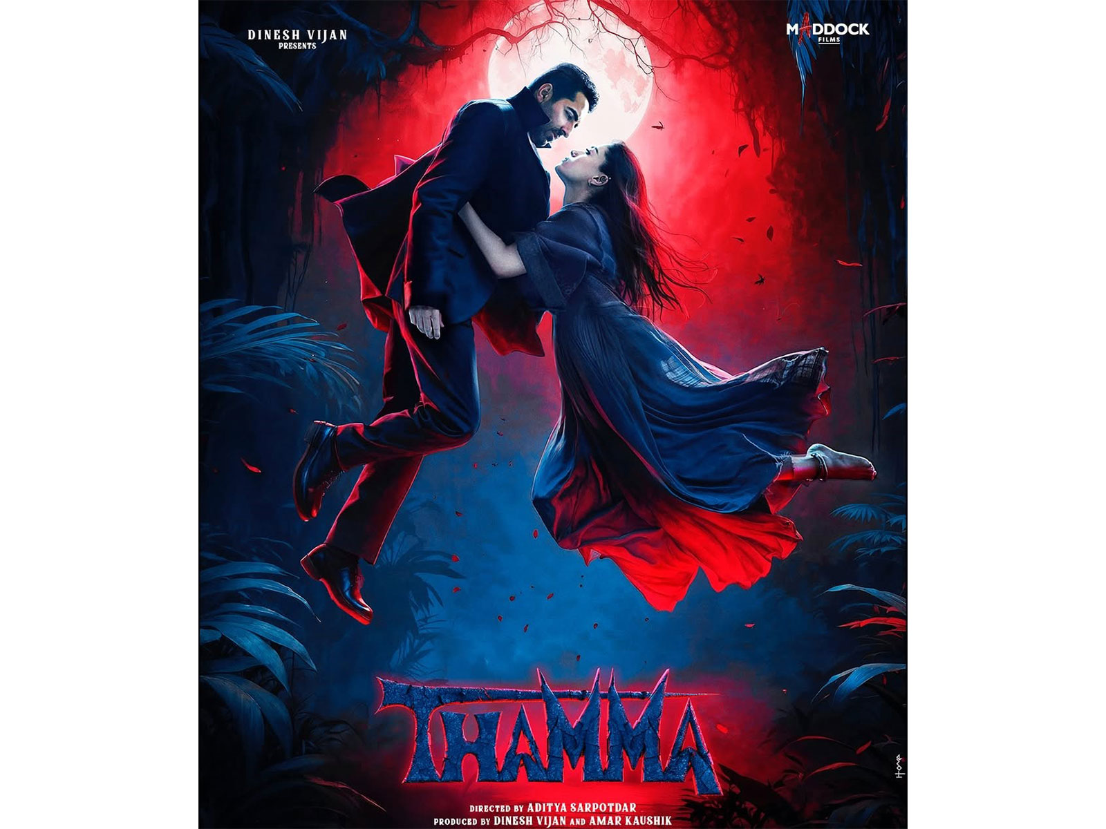 Thamma poster (Photo : Instagram/@maddockfilms)