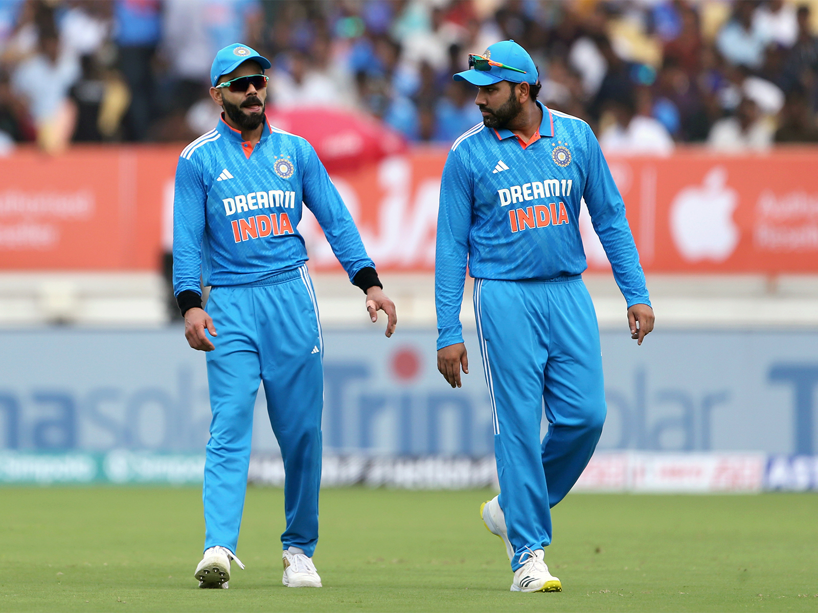 Virat Kohli and Rohit Sharma. (Photo/ANI)